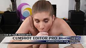 Young Slut Devours Big Cock