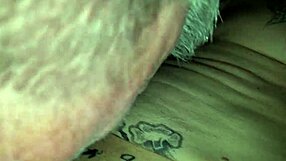 partner engaging in oral activity with brets