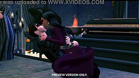 Masquerade night in wild 3D hentai preview, so hot! 🔥