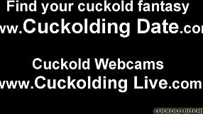 I love watching a real man fuck me senseless in front of my cuckold husband