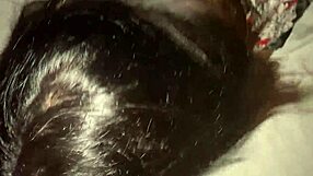 Homemade office scene with petite model