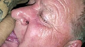 partner engaging in oral activity with brets