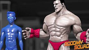 Sodomysquads: супергерой с большим чёрным членом шокирует самоаналом и жёстким сексом