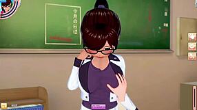 heffys hentai 3 features professor claudia moreno with curvy body and huge breasts