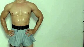 Solo Gay Masturbation Session