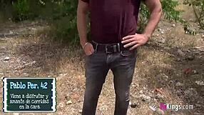 Spanish mommy unleashed for outdoor fun with Fakings