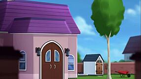 Summertime saga episode 70 features anime hentai game characters in neutral interactions