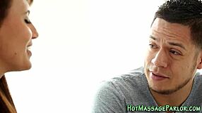 Busty Masseuse Gives Handjob And Blowjob To Big Cock Before Facial