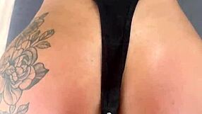 Hot Sexy Babe Bent Over in Panties Gets Fucked Hard Until She Squirts All Over