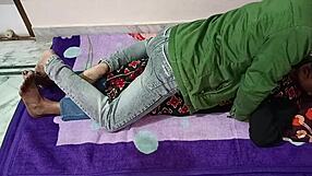 Indian housewife shares bedroom moments with mature friend