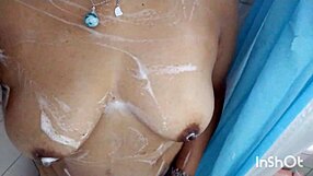 Using dildo in the shower