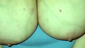 Amateur Slut Milf with Huge Tits Oozes While Banged