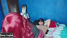 Ricas Tetas on This Horny Latina Schoolgirl Babe.