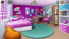 what’s hotter than fingering a blonde with pierced nipples in this wild cartoon gameplay?