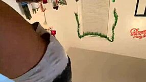 Anna maria mature latina sexy dominican milf in booty shorts