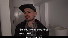 latino guys tricked into first time bareback with uncut stud.