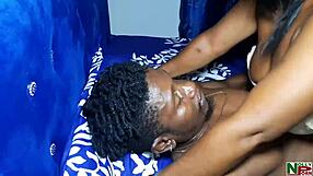 The leaping horny girl continues her adventures