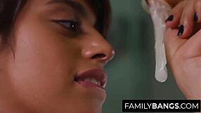 Ella Knox explodes from stepbrother's banging! ⭐