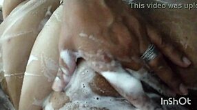 Using dildo in the shower