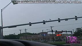 Teen Flashes Wet T-Shirt, Pissing Off Neighbors!