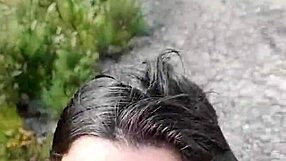 Brazilian Couple's Delicious Outdoor Mountain Sex Adventure