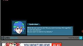 Exploring the beautiful planet earth in animated style