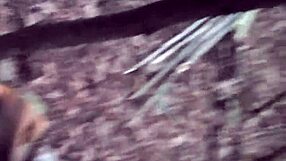 phatcat fucking her friend in the woods.