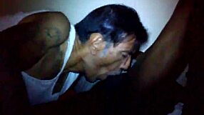 Cpdcr3 Sucks On A Big Black Cock In Gay Blowjob Scene