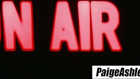 Paige Ashley licks and deepthroats big cock for her husband