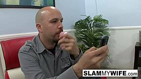 Old Guy Lets His Wife Fuck Stranger