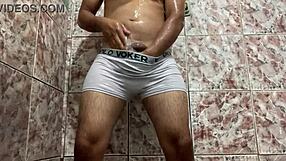 i took off my white underwear in the shower and felt relaxed