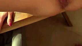 I fuck my hot MILF wife on the dining table and cum inside her wet pussy!