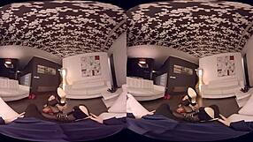 virtual dance lesson with 3d instructions