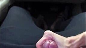Anal sex happens in the car with amateur gay assfucking.