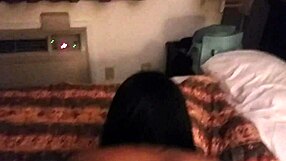 Ebony Couple Fucks In Hotel