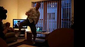 Gay foot kickboxing match