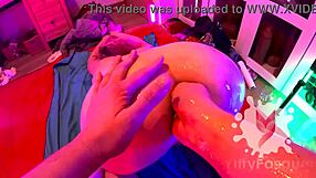 ยิฟฟี้ฟอสค์กับเพื่อนลองเล่นรูตูดด้วยดิลโด้ยักษ์คอจรเข้