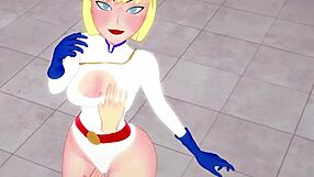 I can't resist Power Girl's free POV with Superman in this full fantasy