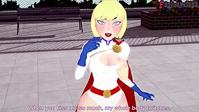 I can't resist Power Girl's free POV with Superman in this full fantasy