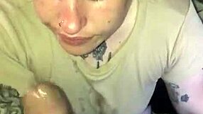 Watch This Amazing Deepthroat Blowjob With Sloppy Spitting And Cum 😍