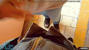 Stepbrother And Stepsister Cum In Panties Together