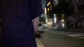 moa-chan gives blowjob in concept cafe, squirting and facial