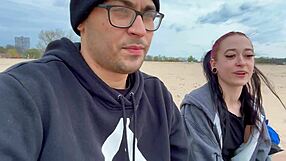 Creampie Finish After Beach Date