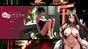 Playing secret atelier trial with cute girl