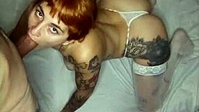 Chica Angelical Sucks Cock with Twerk