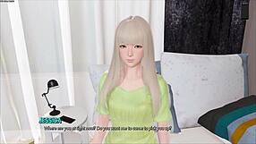 skinny brunette rips clothes in ripples gameplay