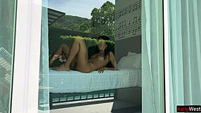 Spying on hotel fuck?