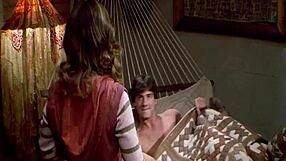 Sexy brunette girl bathing nude in shower from Friday the 13th part 3.