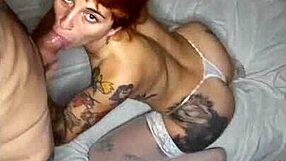 Chica Angelical Sucks Cock with Twerk