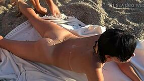 המסיבה האחרונה שלי על החוף עם זרע הפכה לאורגיה פרועה! 🏖️